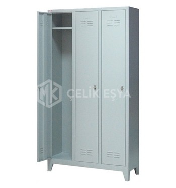 Üçlü Soyunma Dolabı MK-204 Üçlü Soyunma Dolabı MK-204